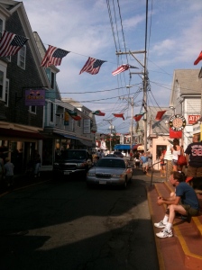 Must remain alert on the streets of Provincetown!